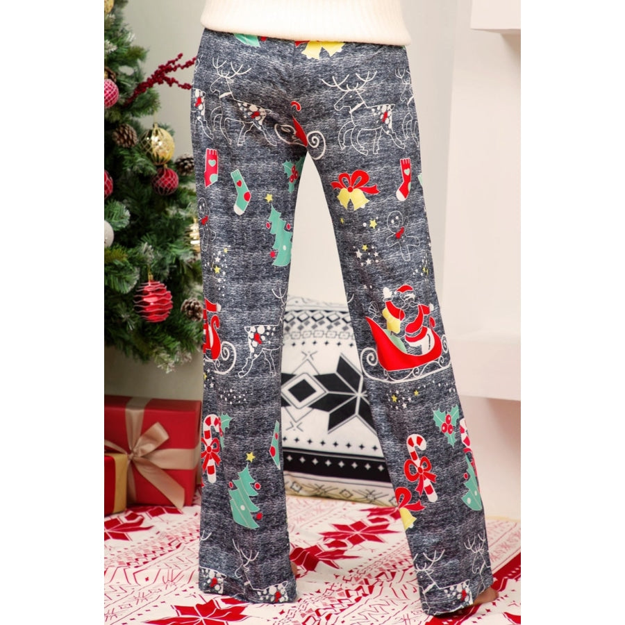 Christmas Straight Leg Pants