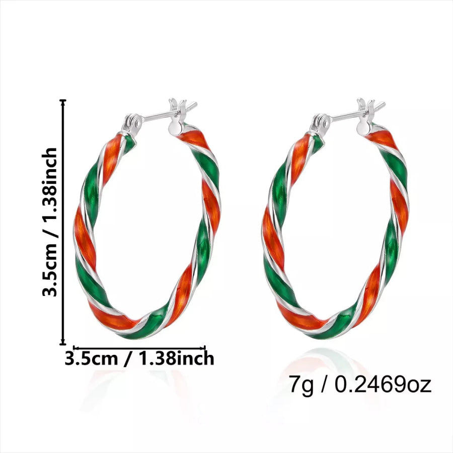 Christmas Theme Earrings Apparel and Accessories