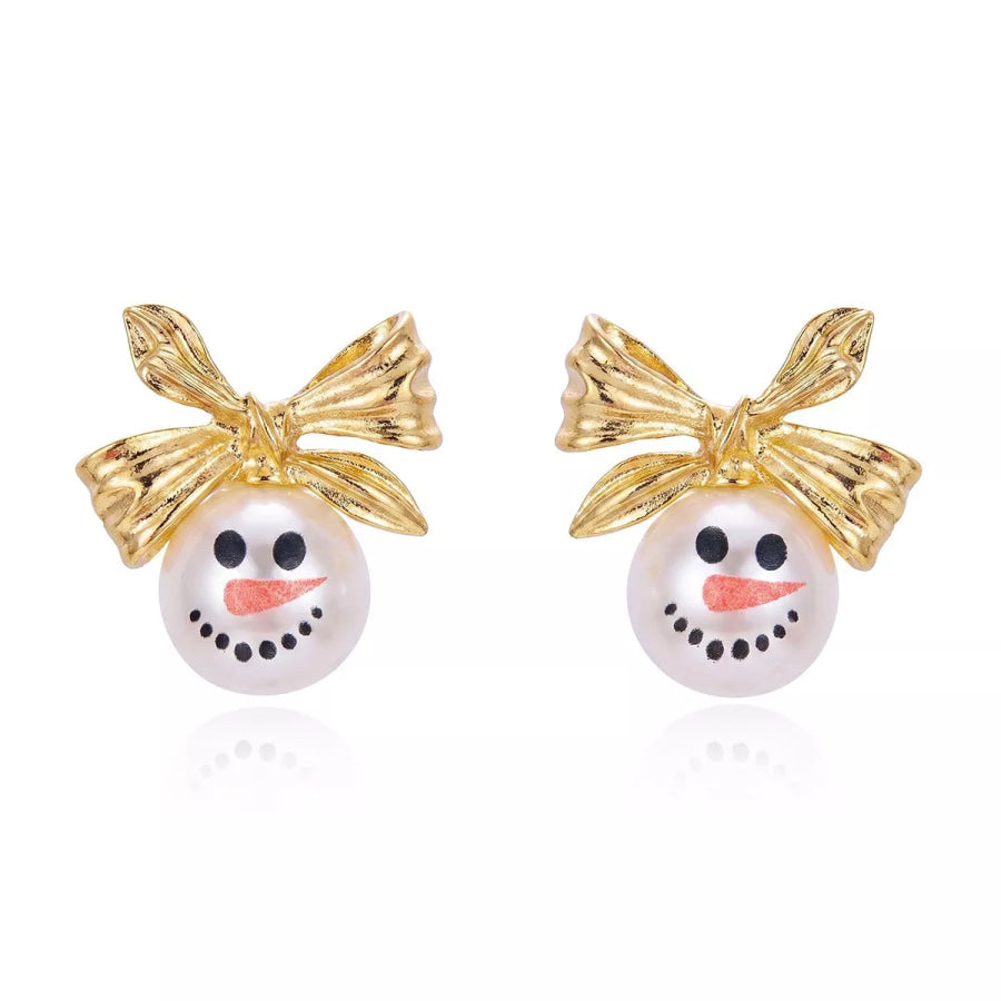 Christmas Theme Earrings Apparel and Accessories