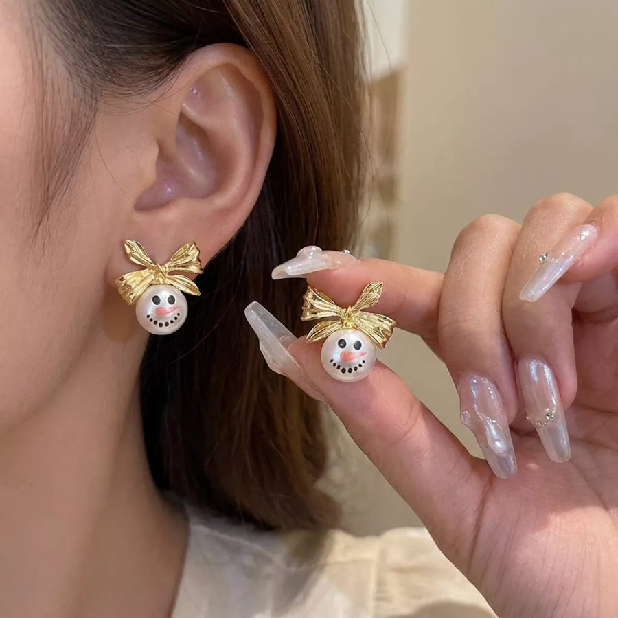 Christmas Theme Earrings Style A / onesize Apparel and Accessories