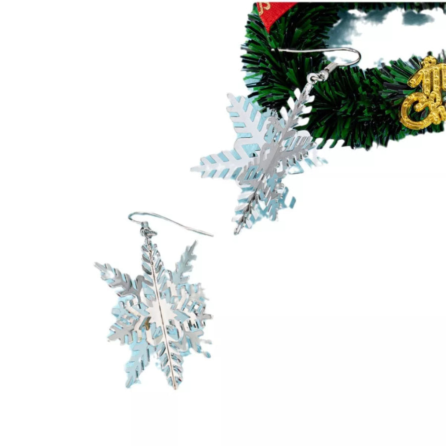 Christmas Tree Dangle Earrings Apparel and Accessories