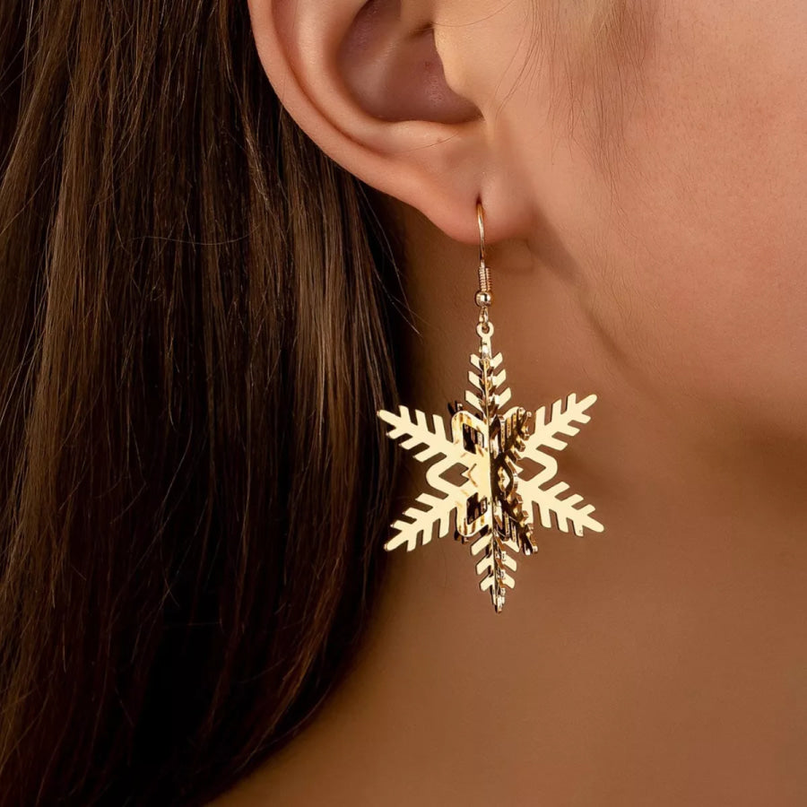 Christmas Tree Dangle Earrings Style B / One Size Apparel and Accessories