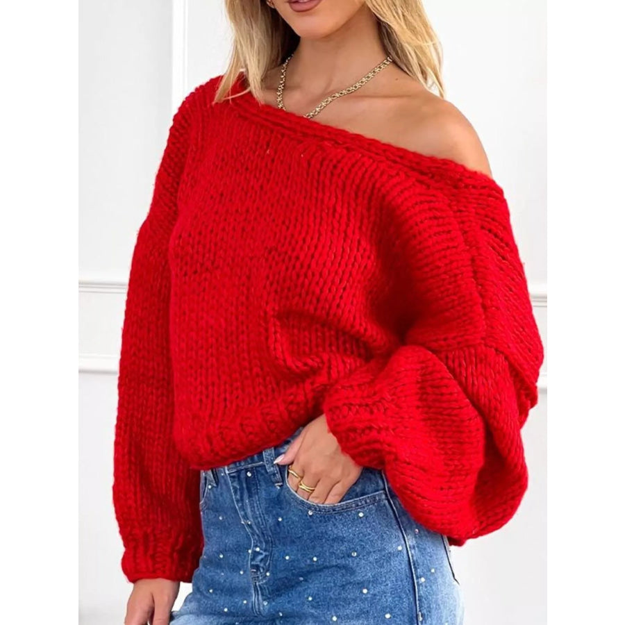 Chunky Knit Tie-Front Cardigan Apparel and Accessories
