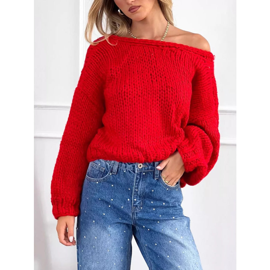 Chunky Knit Tie-Front Cardigan Apparel and Accessories