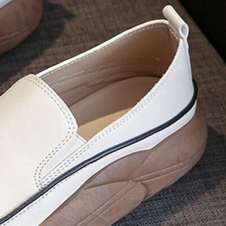 Chunky Slip On Shoes Clothing