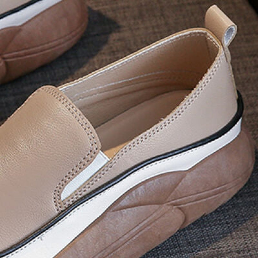 Chunky Slip On Shoes Clothing