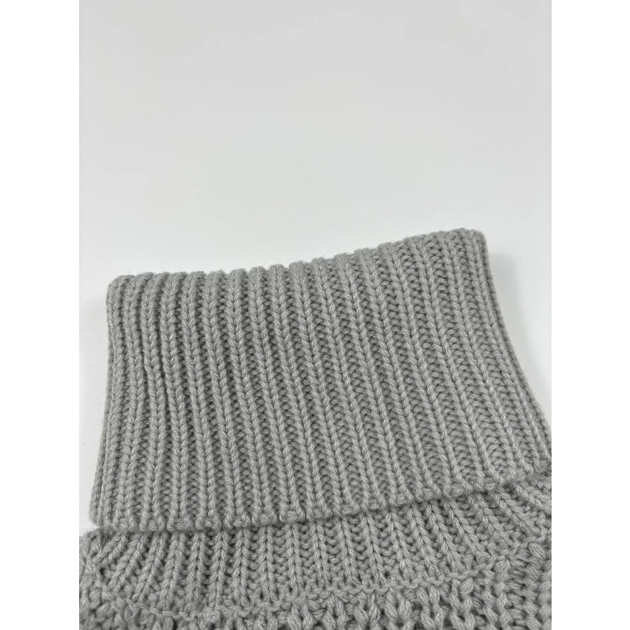 Chuny Knit Turtleneck Long Sleeve Sweater Apparel and Accessories