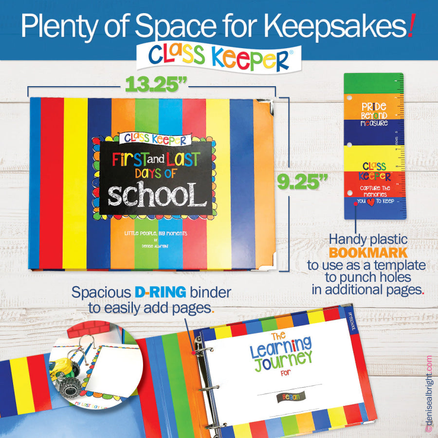 Class Keeper® Easiest School Days Memory Book | (2) Styles Binder