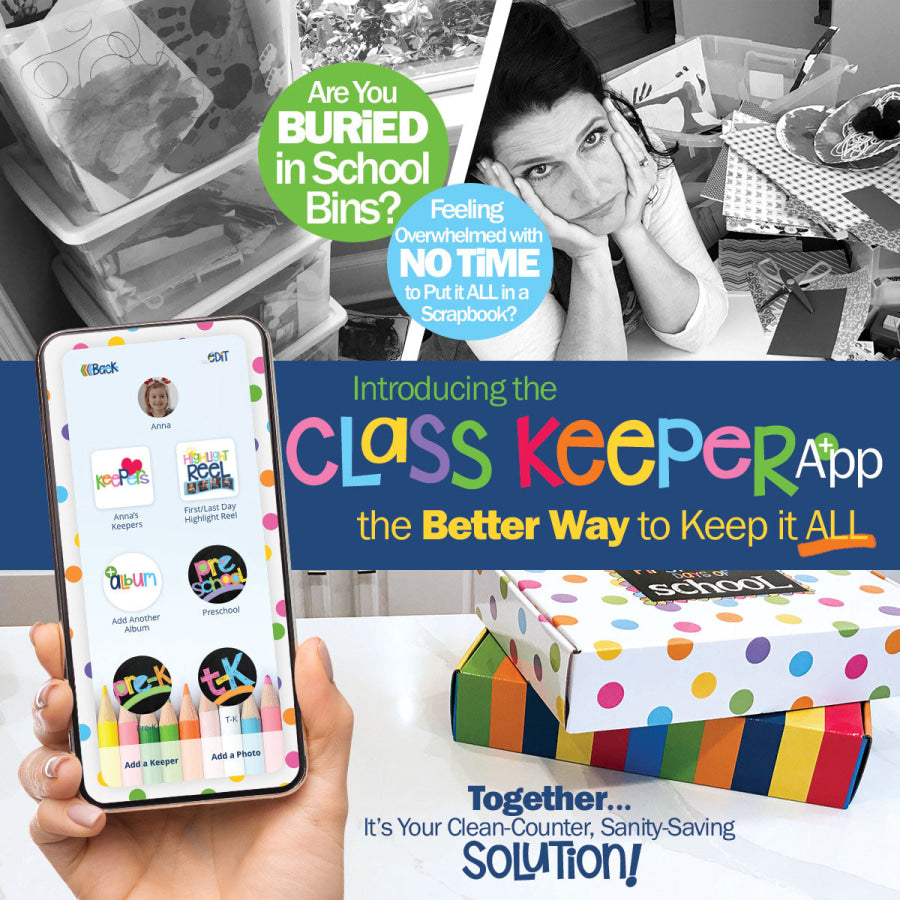 Class Keeper® Easiest School Days Memory Book | (2) Styles Binder