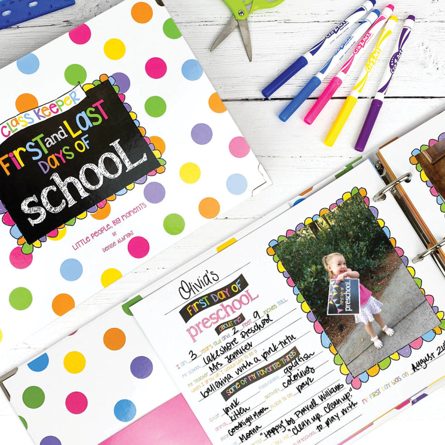 Class Keeper® Easiest School Days Memory Book | (2) Styles Binder