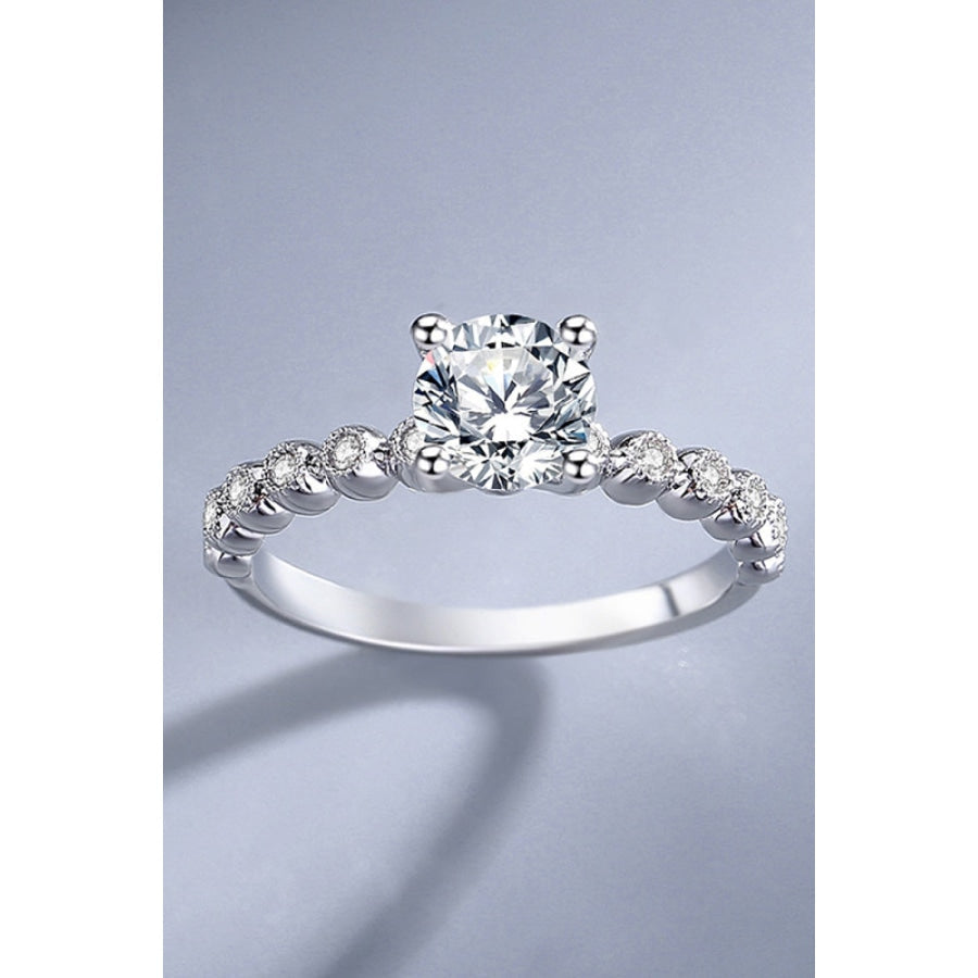 Classic 4-Prong Moissanite Ring