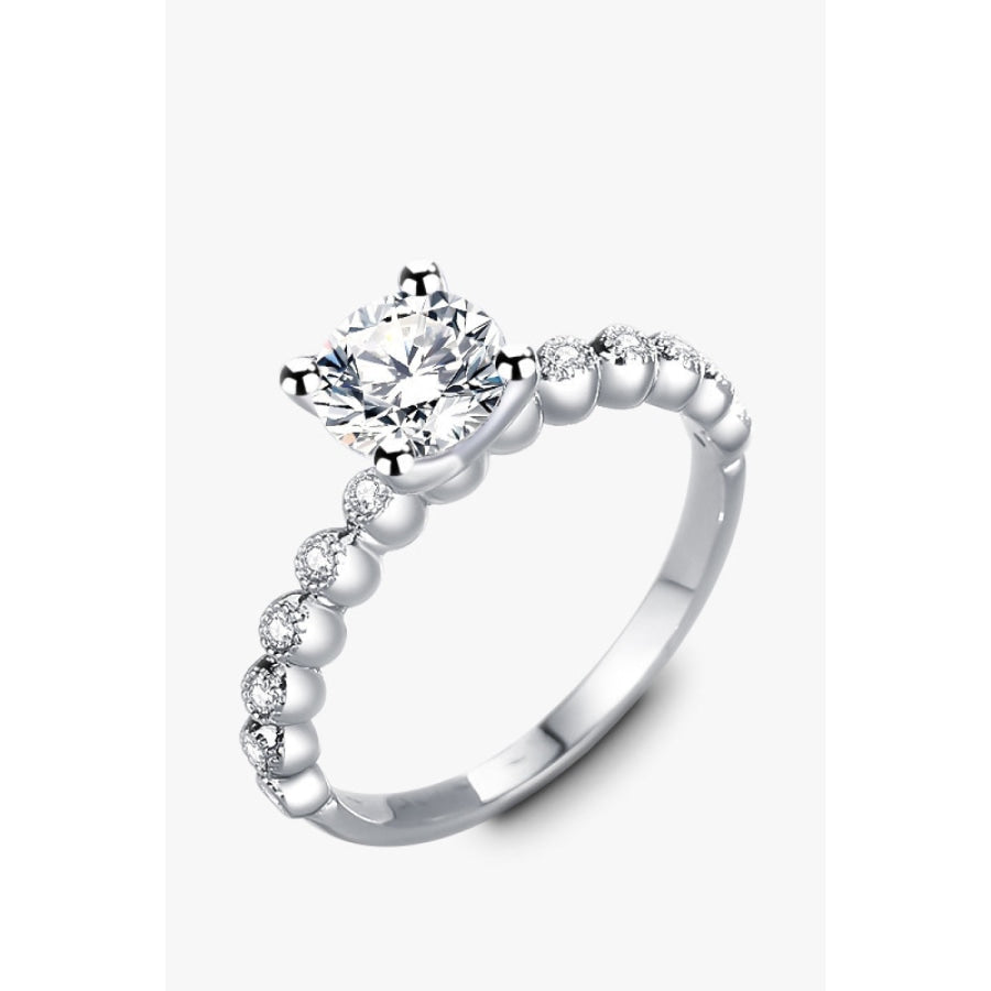 Classic 4-Prong Moissanite Ring