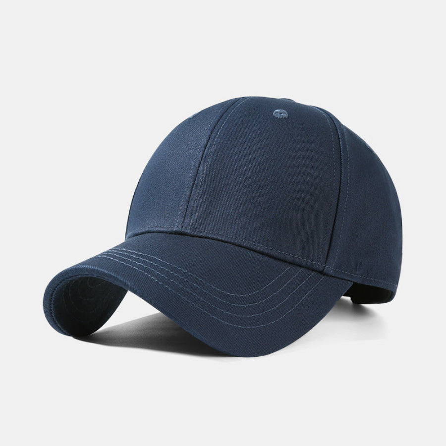Classic Adjustable Baseball Cap Navy Blue / One Size Apparel and Accessories