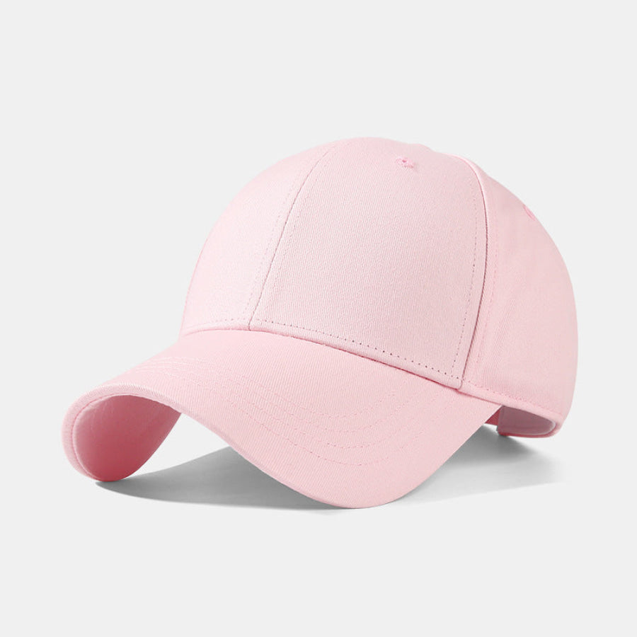 Classic Adjustable Baseball Cap Pink / One Size Apparel and Accessories