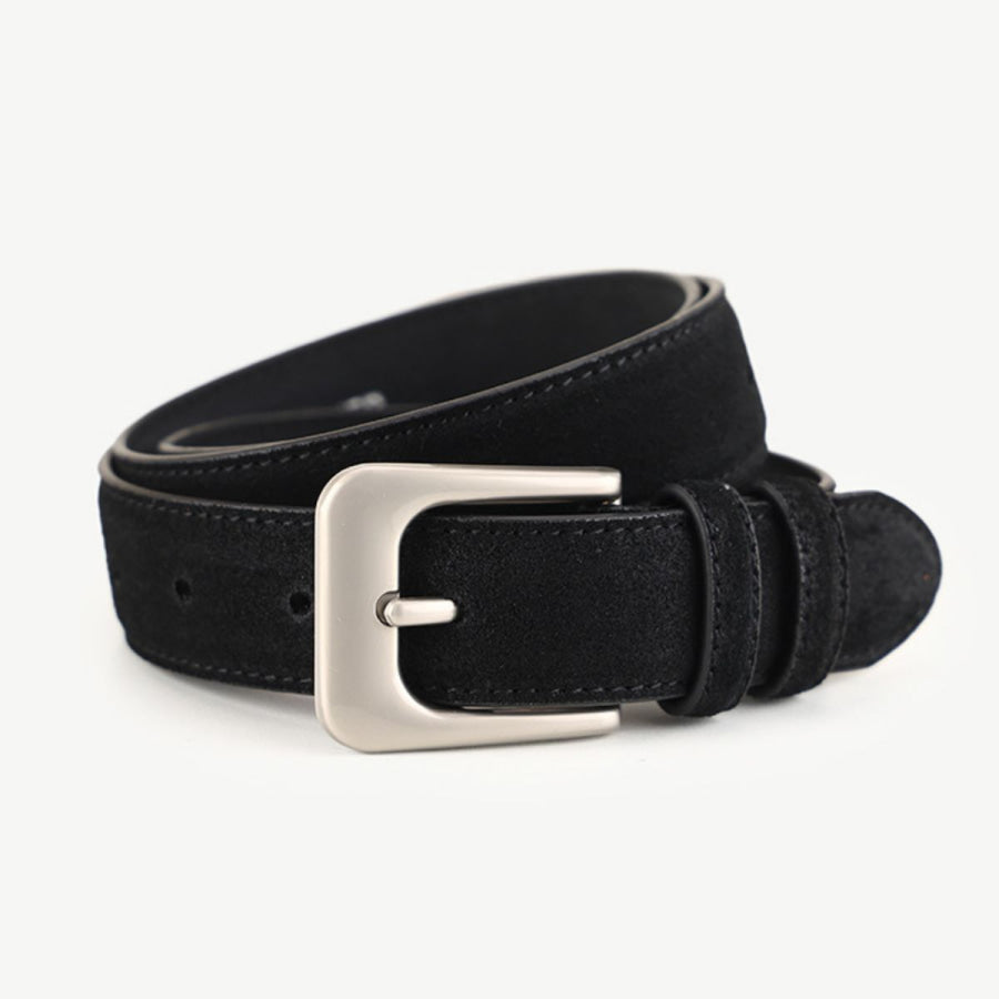 Classic Buckle Adjustable Belt Black / ONESIZE Apparel and Accessories