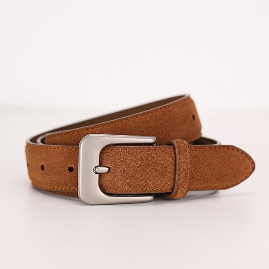 Classic Buckle Adjustable Belt Brown / ONESIZE Apparel and Accessories