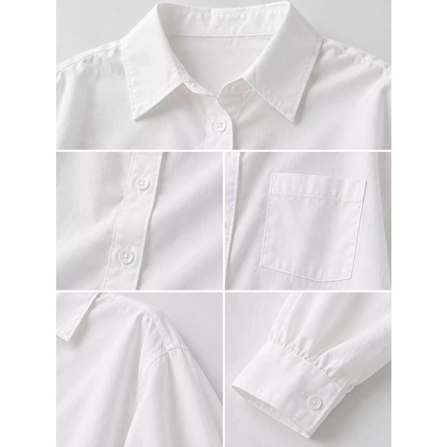 Classic Button-Down Long Sleeve Shirt Apparel and Accessories