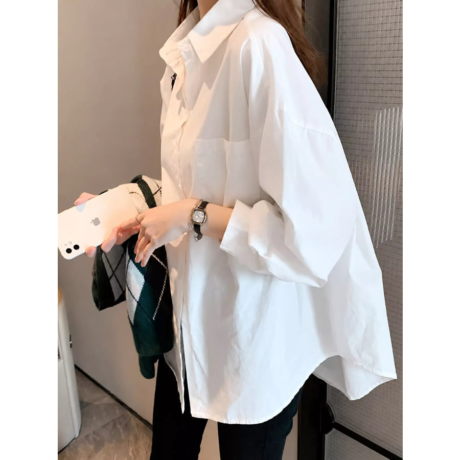 Classic Button-Down Long Sleeve Shirt Apparel and Accessories