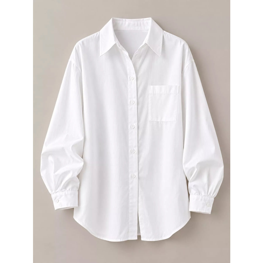 Classic Button-Down Long Sleeve Shirt Apparel and Accessories