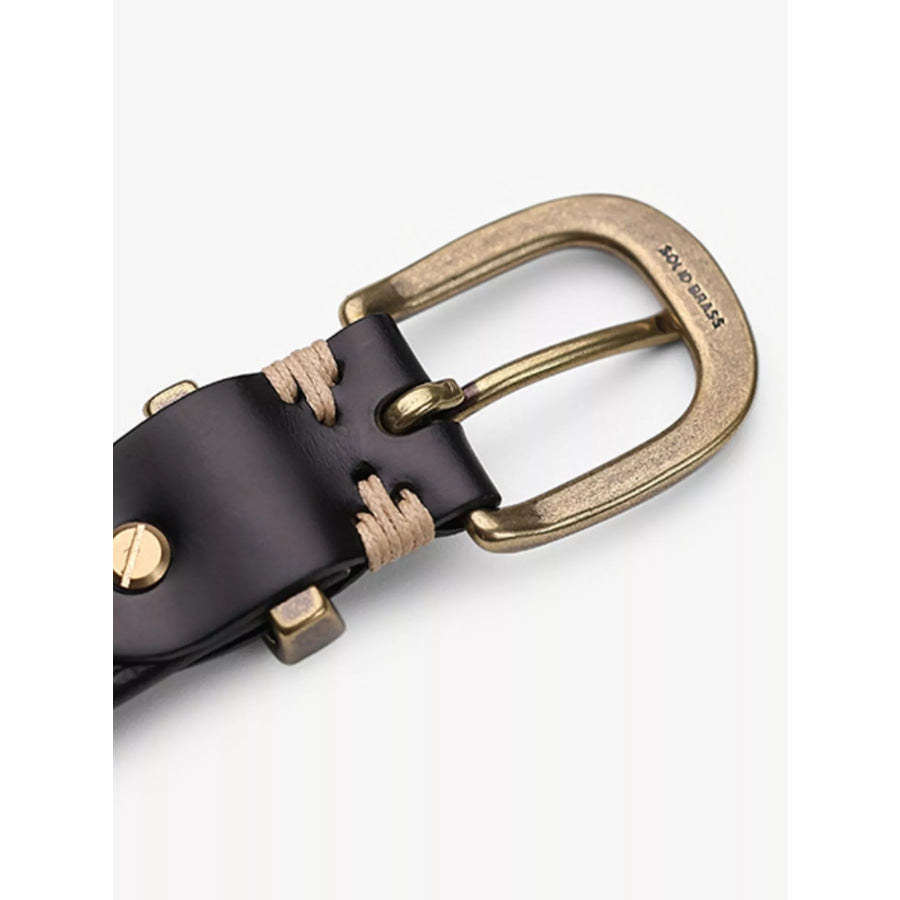 Classic Leather Belt Apparel and Accessories