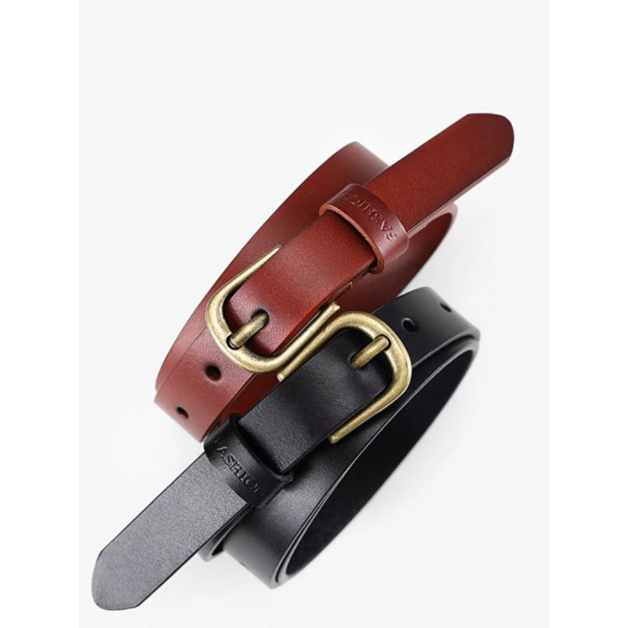 Classic Leather Belt Apparel and Accessories