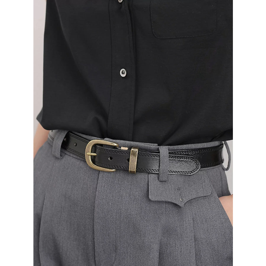 Classic Leather Belt Apparel and Accessories