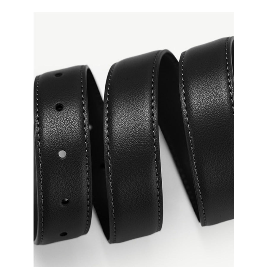Classic Leather Skinny Belt Apparel and Accessories