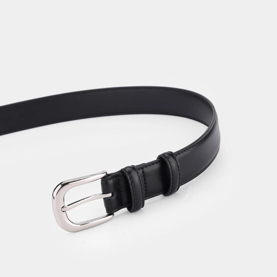Classic Leather Skinny Belt Apparel and Accessories