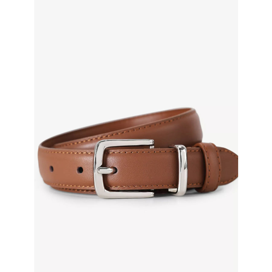 Classic Leather Skinny Belt Apparel and Accessories