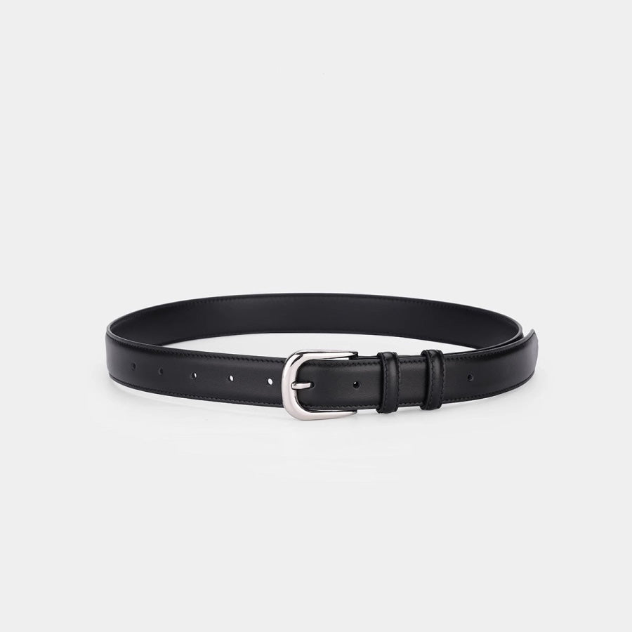 Classic Leather Skinny Belt Apparel and Accessories