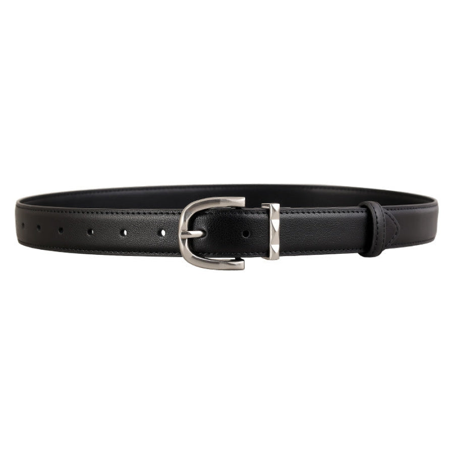 Classic Leather Skinny Belt Apparel and Accessories