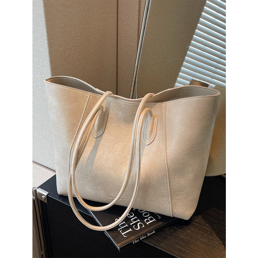 Classic Leather Tote Bag Apparel and Accessories