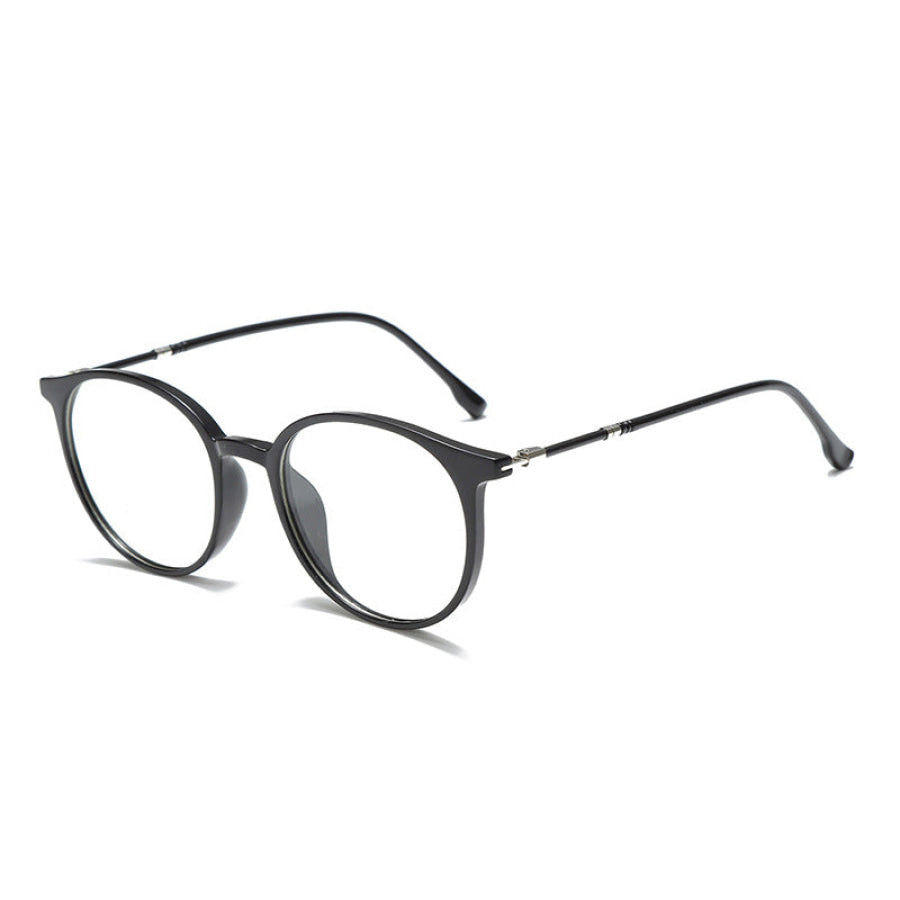 Classic Round Frame Glasses Style B / ONESIZE Apparel and Accessories