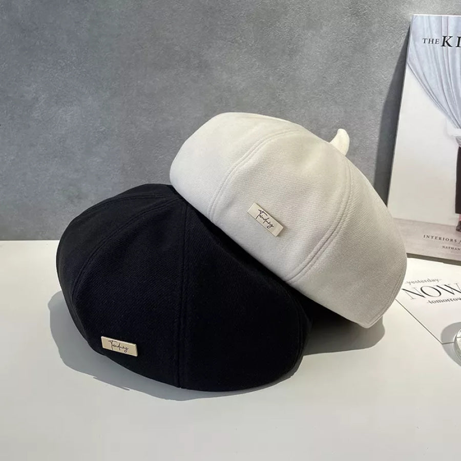 Classic Solid Color Beret Hat Apparel and Accessories