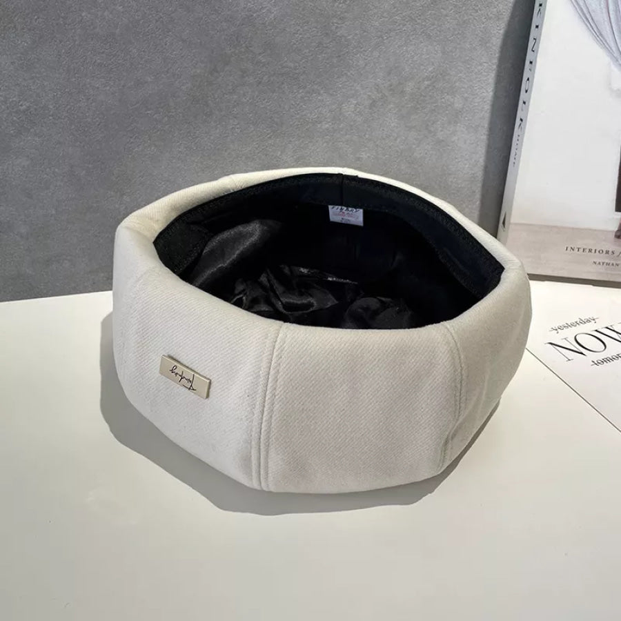Classic Solid Color Beret Hat Apparel and Accessories