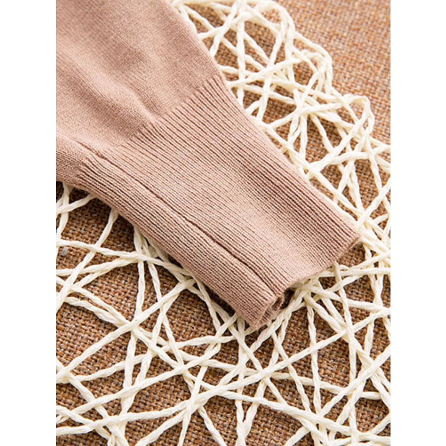 Classic V-Neck Button-Down Knit Cardigan Apparel and Accessories