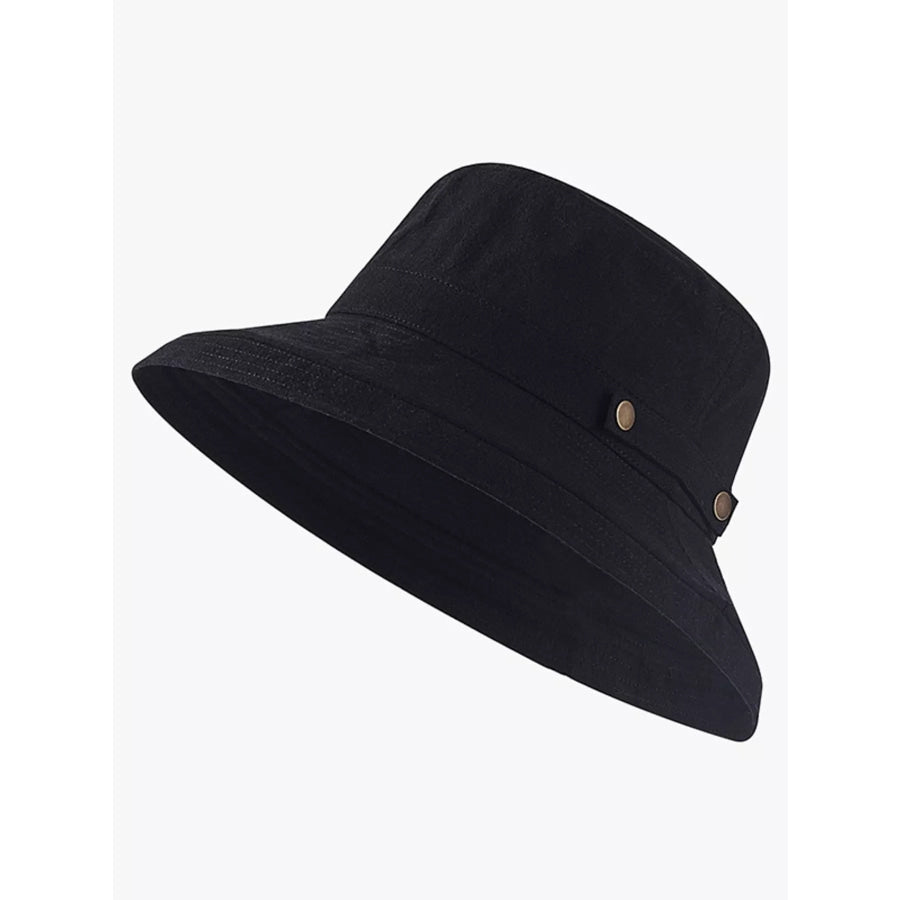 Classic Wide Brim Sun Hat Black / One Size Apparel and Accessories