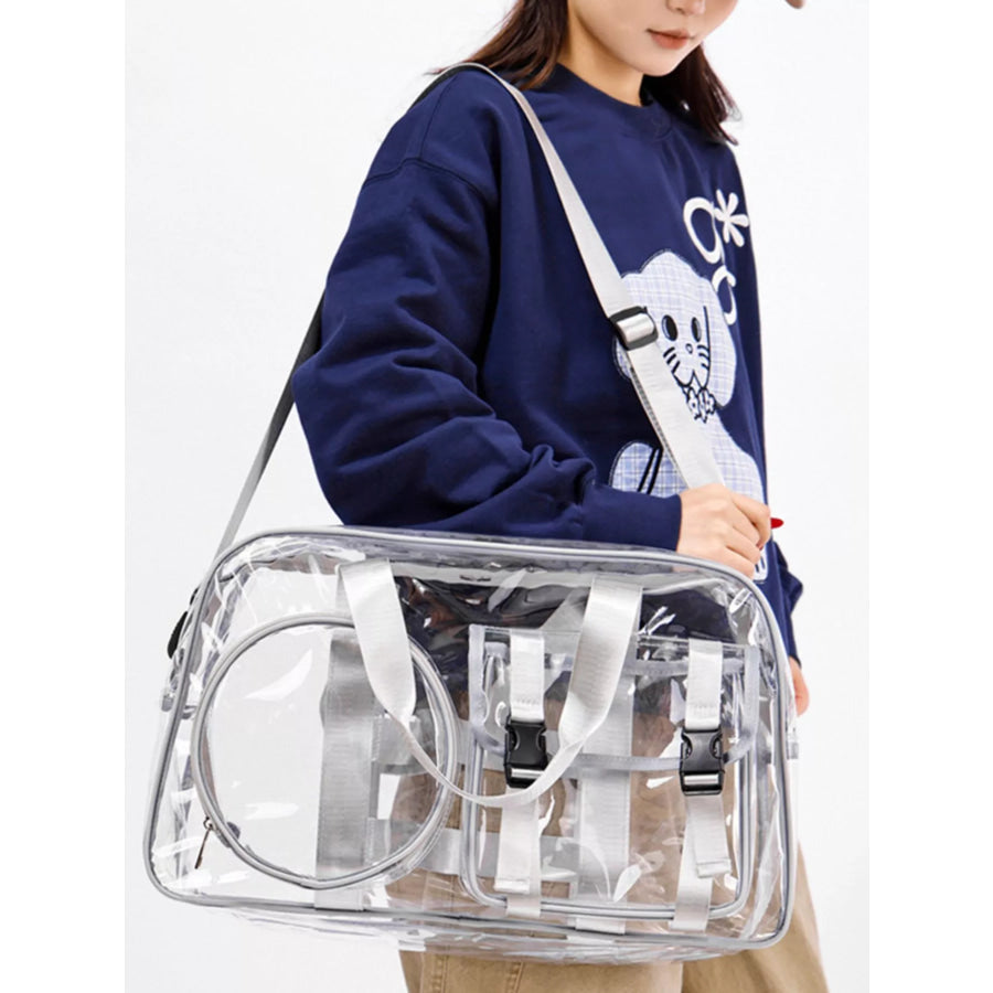 Clear PVC Travel Bag Apparel and Accessories