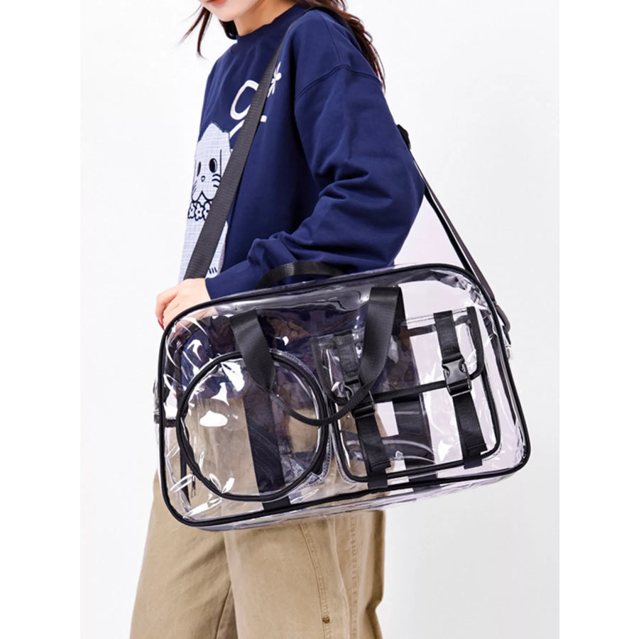 Clear PVC Travel Bag Apparel and Accessories