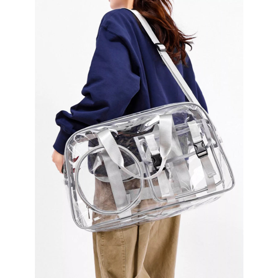 Clear PVC Travel Bag Apparel and Accessories