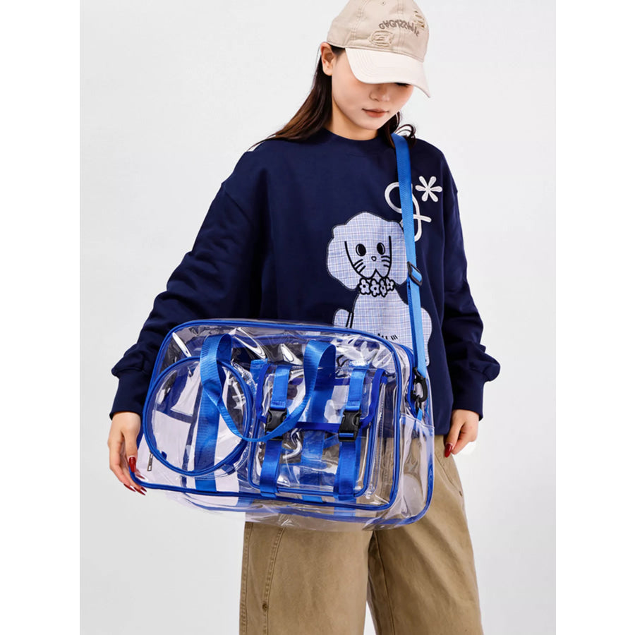 Clear PVC Travel Bag Apparel and Accessories