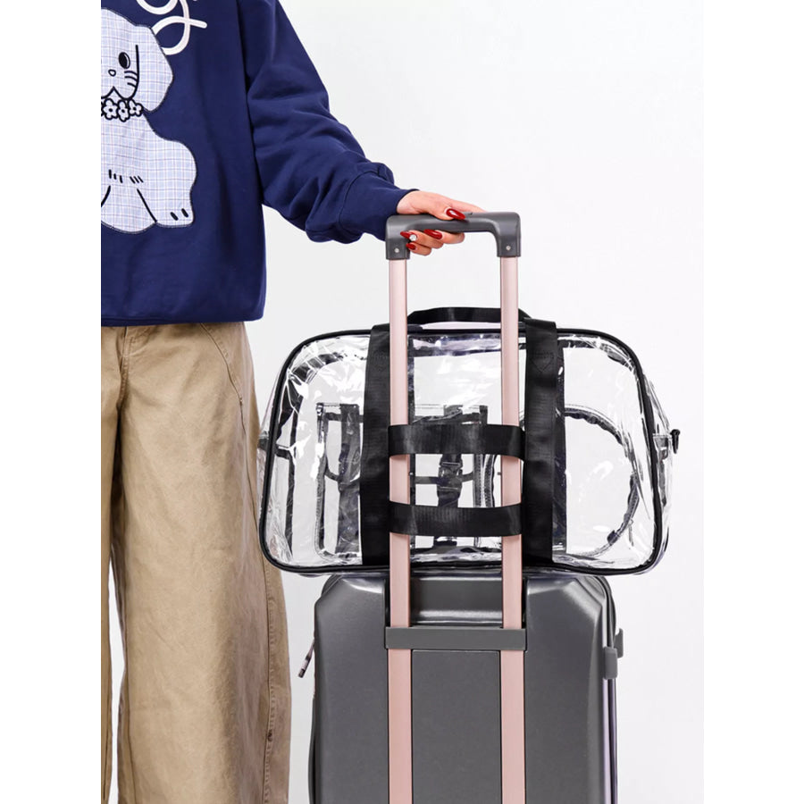 Clear PVC Travel Bag Apparel and Accessories