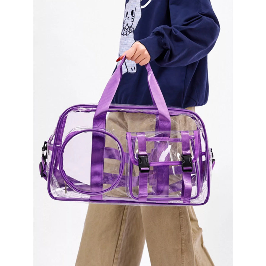 Clear PVC Travel Bag Apparel and Accessories