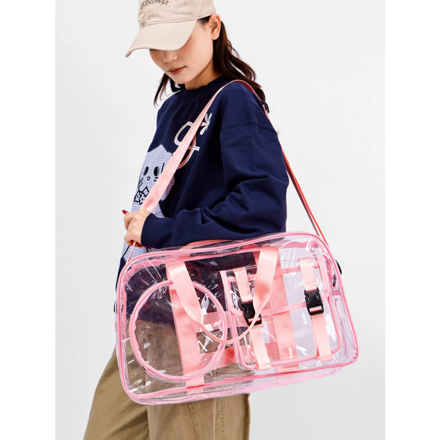 Clear PVC Travel Bag Apparel and Accessories