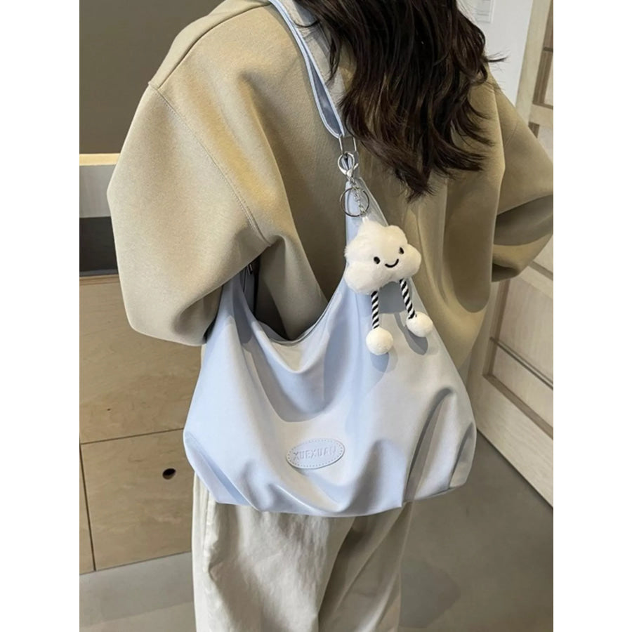 Cloud Charm Shoulder Bag Light Blue / One Size Apparel and Accessories
