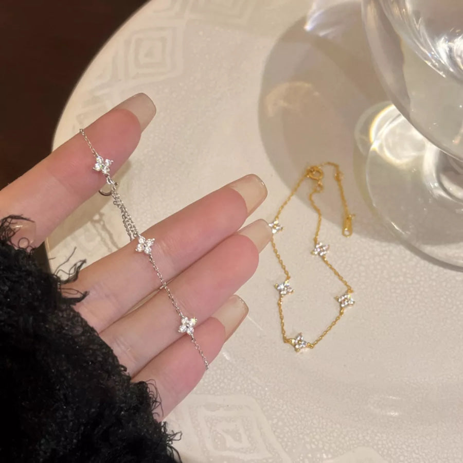 Clover Charm Bracelet Apparel and Accessories