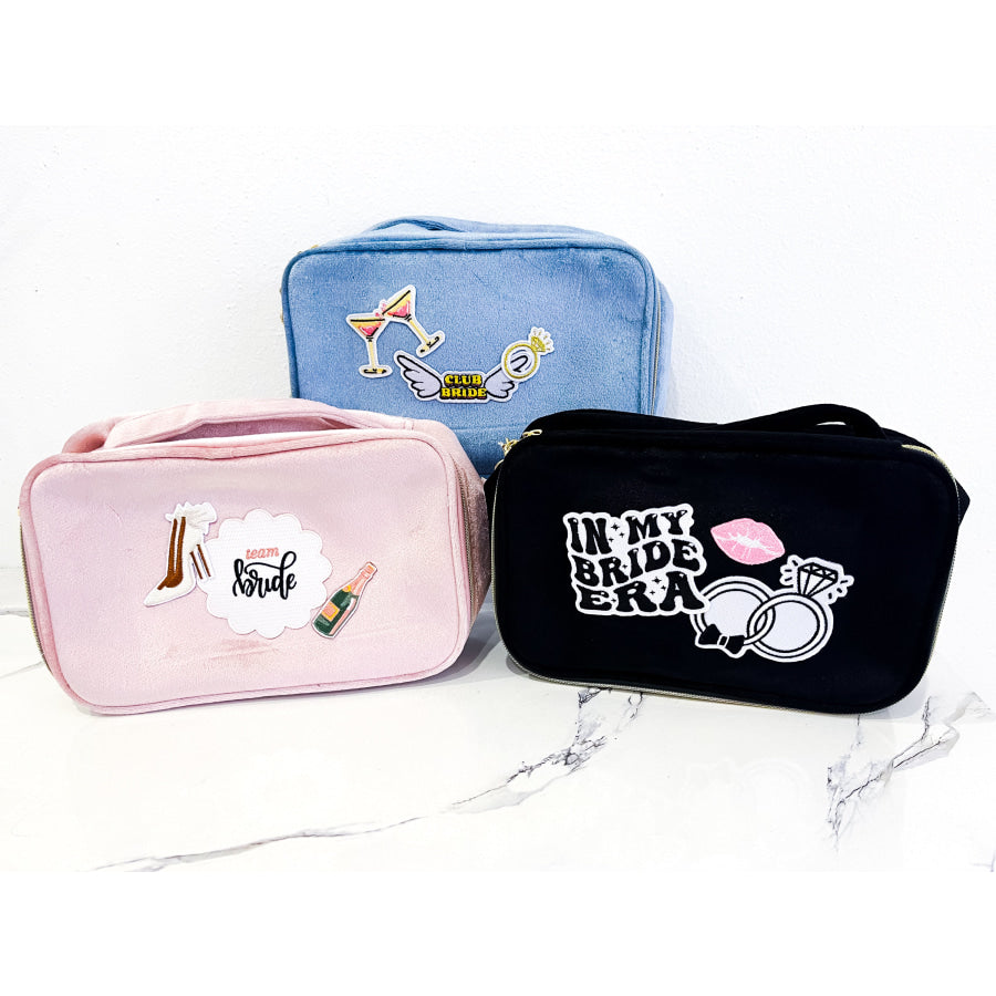 Club Bride Blue Velvet Make - Up Bag WS 600 Accessories