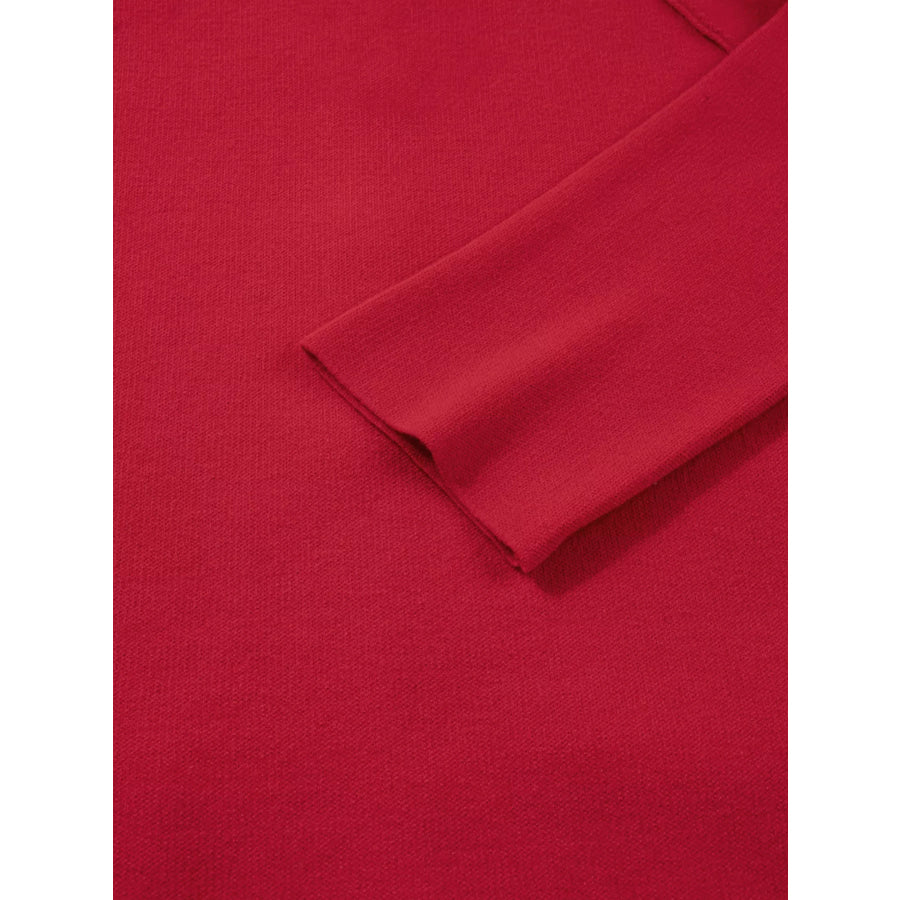 Collared Button Front Wrapped Cardigan Apparel and Accessories