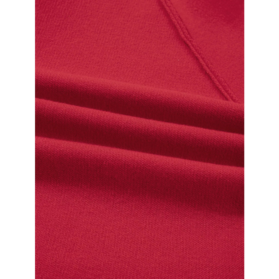 Collared Button Front Wrapped Cardigan Apparel and Accessories