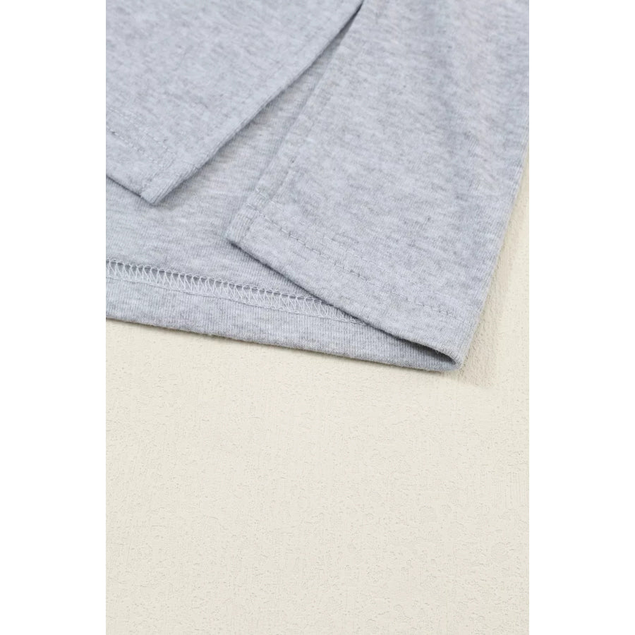 Colorblock Striped Bishop Sleeve Top Apparel and Accessories